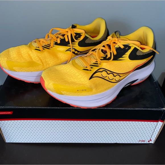 Men Saucony Yellow Shoes - Picture 3 of 9